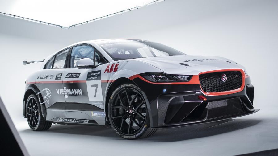 Jaguar I-Pace eTrophy Viessmann Team Germany 2018 года  (фото 3 из 10)